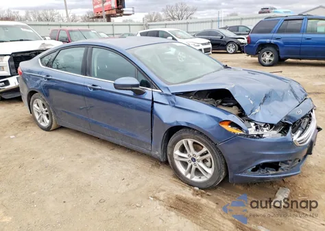 2018 Ford Fusion Se from USA, damaged, VIN 3FA6P0H73JR277191
